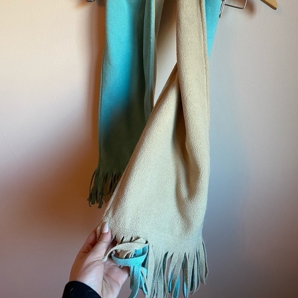 Blue Winter Scarf - Picture 2 of 3